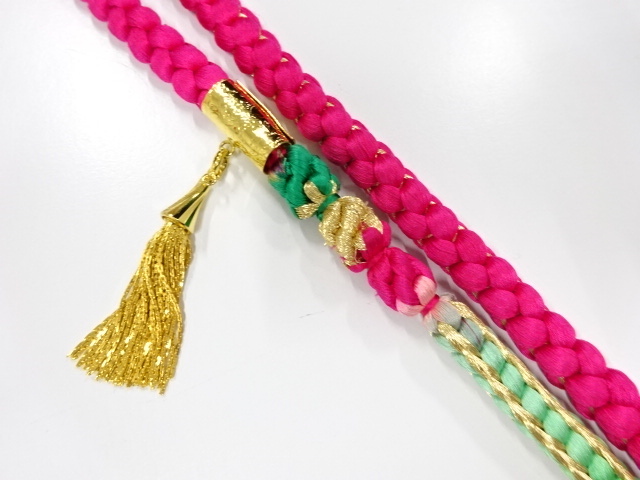 JAPANESE KIMONO / OBIJIME CORD FOR FURISODE 